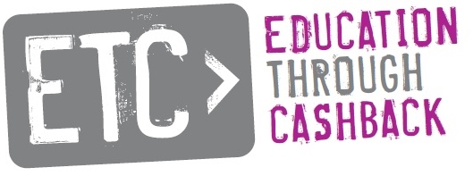 education through cashback logo